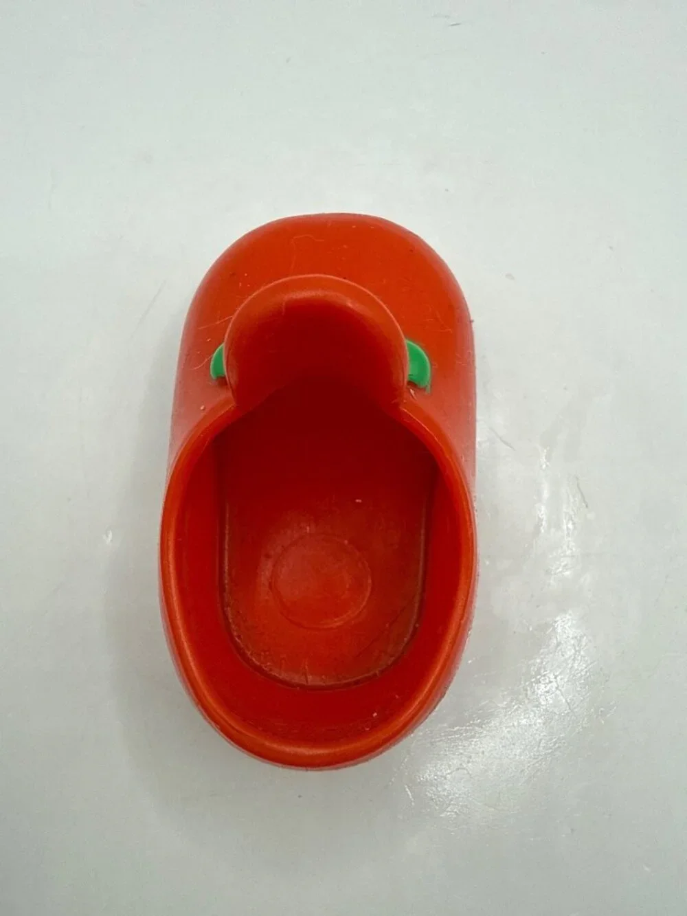 Vintage 1999 Caillou Doll Replacement Shoe Red Plastic Irwin Toy Cinar Parts